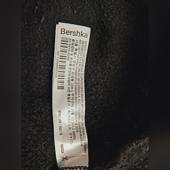 Bershka Dragon Sweatpants Black Asian Flower Design "Eternal Return" Size Small - Picture 10 of 14